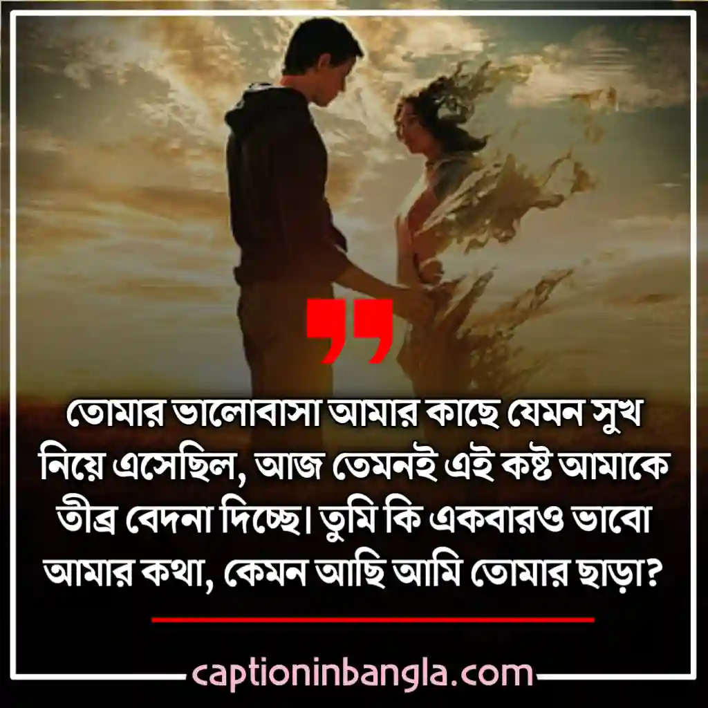 ভালোবাসার কষ্টের স্ট্যাটাস - ভালোবাসার কষ্টের মেসেজ - না পাওয়া ভালোবাসার কষ্টের স্ট্যাটাস - ভালোবাসার কষ্টের কথা
