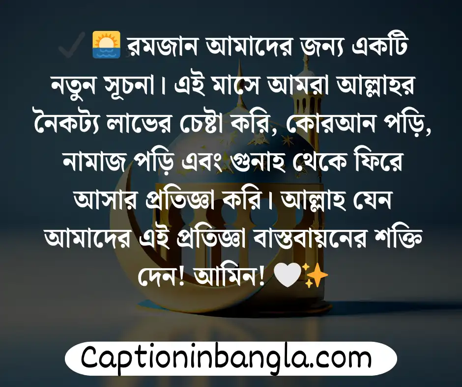 রমজান নিয়ে স্ট্যাটাস 