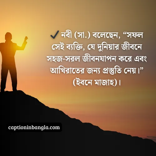 সফলতা নিয়ে ইসলামিক উক্তি