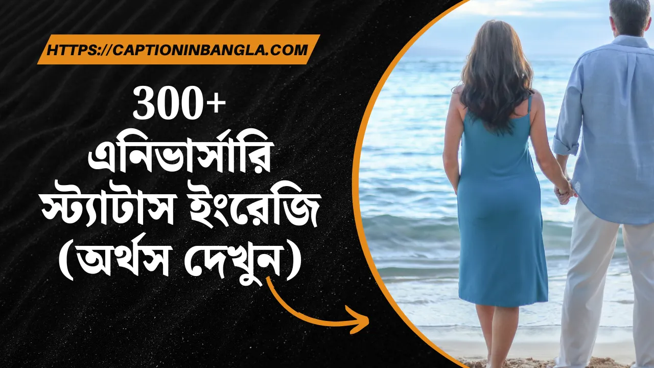 300+ এনিভার্সারি স্ট্যাটাস ইংরেজি (অর্থস দেখুন)