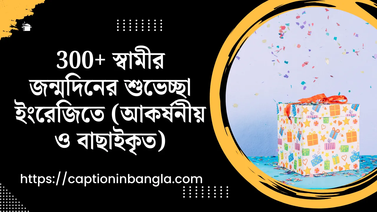 300+ স্বামীর জন্মদিনের শুভেচ্ছা ইংরেজিতে (আকর্ষনীয় ও বাছাইকৃত)