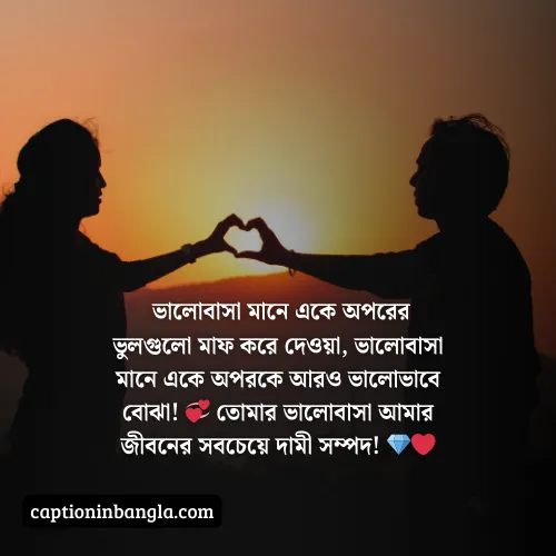 ভালোবাসার ক্যাপশন বাংলা, ভালোবাসার ক্যাপশন বাংলা ছোট