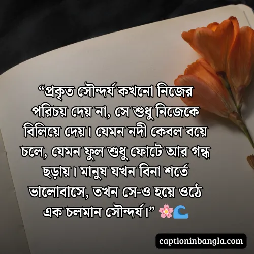 সৌন্দর্য নিয়ে রবীন্দ্রনাথের উক্তি